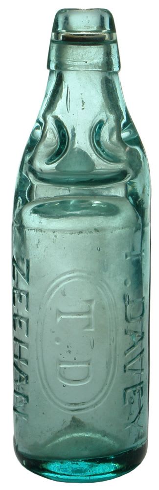 Davey Zeehan Antique Codd Marble Bottle
