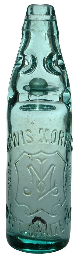 Lewis Morris West Maitland Old Codd Bottle