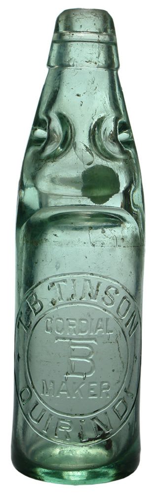 Tinson Quirindi Antique Codd Bottle