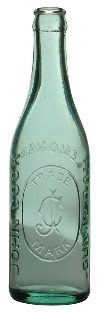 John Cock Gunnedah Crown Seal Lemonade Bottle