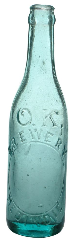 OK Brewery Medindie Old Crown Seal Bottle