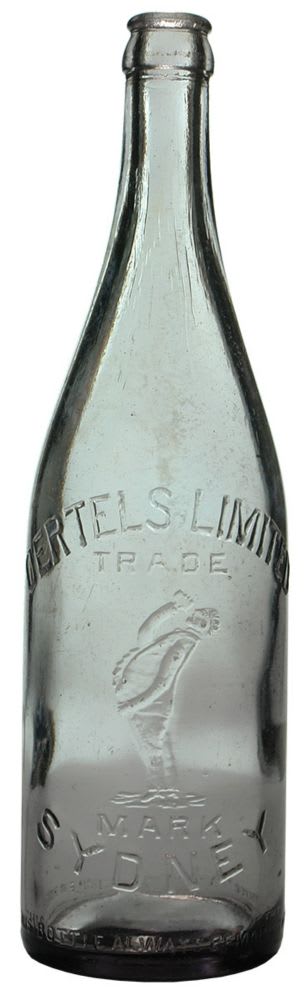 Oertel's Limited Sydney Drinking Man Crown Seal Bottle