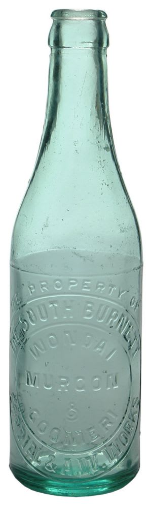 South Burnett Wondai Murgon Goomeri Crown Seal Bottle