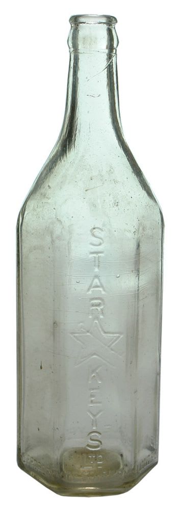 Starkeys Hexagonal Crown Seal Old Bottle