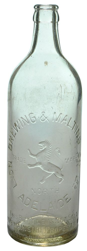 Lion Brewing Malting Adelaide Crown Seal Bottle