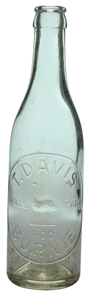 Davis Burnie Emu Crown Seal Lemonade Bottle