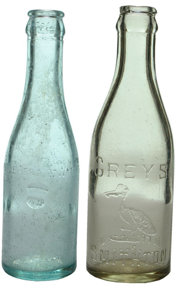 Thistle Perth Grey's Smithton Pelican Crown Seal Bottles