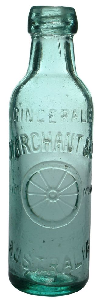 Marchant Australia Ginger Ale Internal Thread Bottle