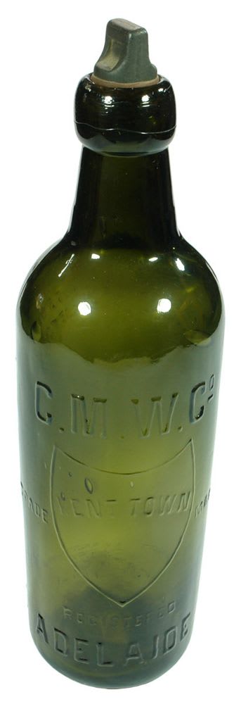 CMW Kent Town Shield Green Internal Thread Bottle