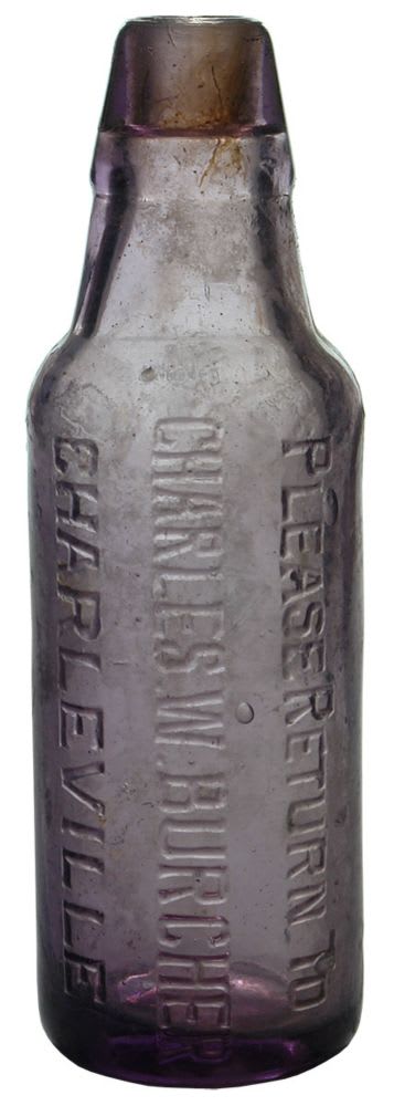 Charles Burcher Charleville Purple Lamont Bottle