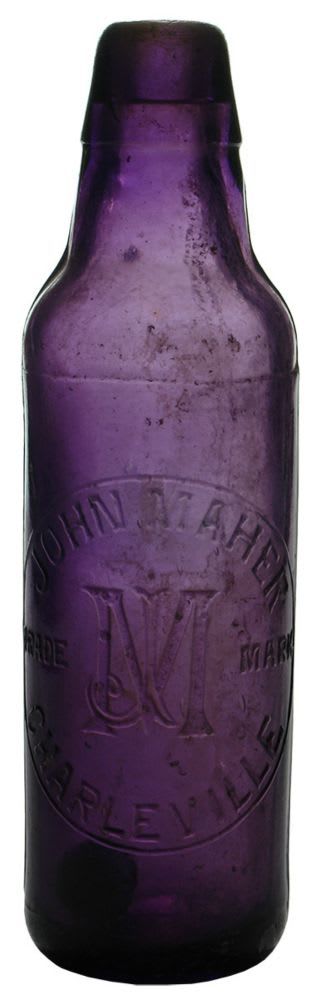 Maher Charleville Purple Lamont Patent Bottle