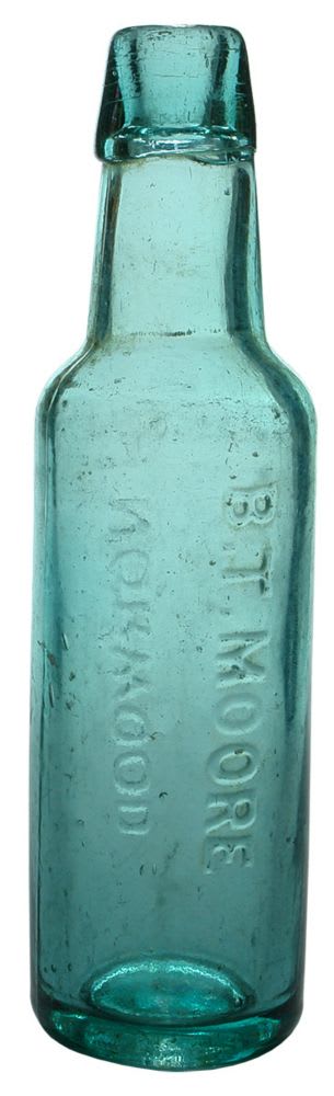 Moore Norwood Old Lamont Patent Bottle