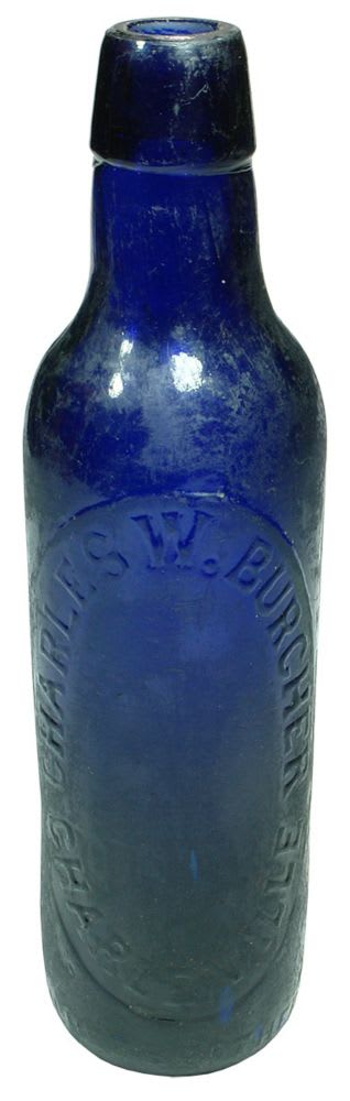 Charles Burcher Charleville Cobalt Blue Lamont Bottle
