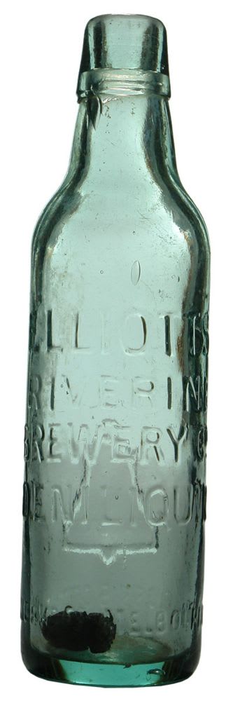 Elliotts Riverine Brewery Deniliquin Bell Patent Bottle