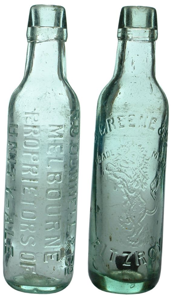 O'Donnell Greene Melbourne Fitzroy Lamont Bottles