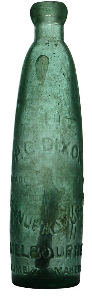 Dixon Melbourne Lion Hogben Patent Bottle