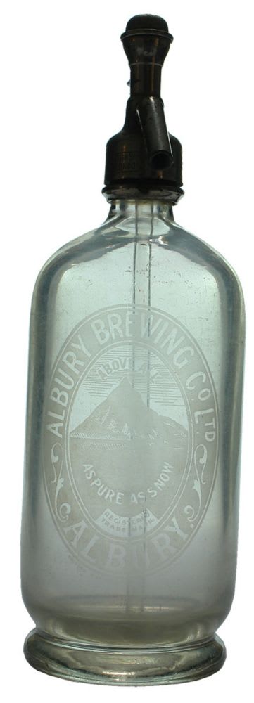 Albury Brewery Mountain Soda Syphon