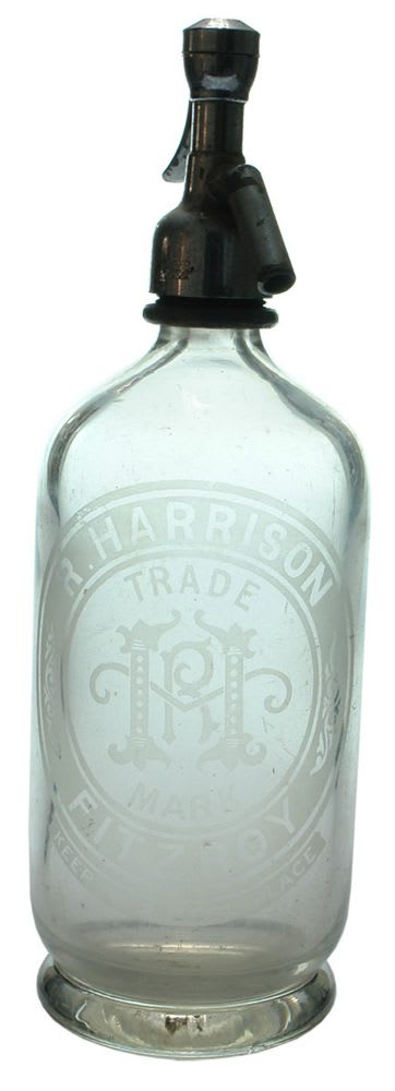 Harrison Fitzroy Antique Soda Syphon Bottle