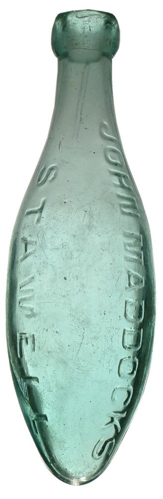 John Maddocks Stawell Torpedo Soda Bottle