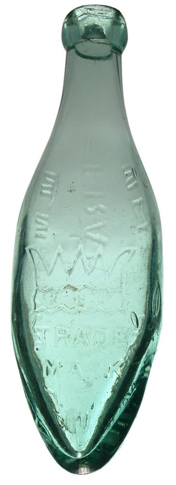 McDonald Melbourne Crown Antique Torpedo Bottle