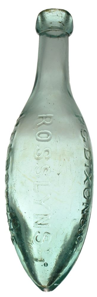 Dixon Rosslyn Melbourne Antique Torpedo Bottle