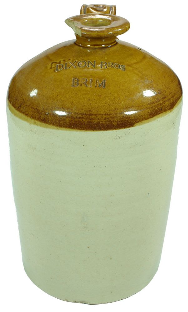 Dixon Bros Brim Impressed Stoneware Demijohn