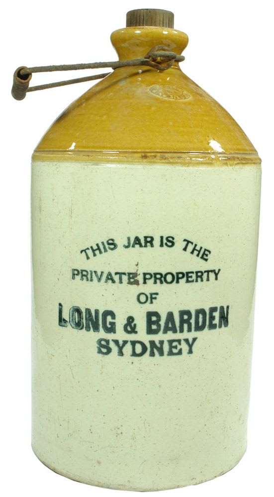 Long Barden Sydney Stoneware Demijohn