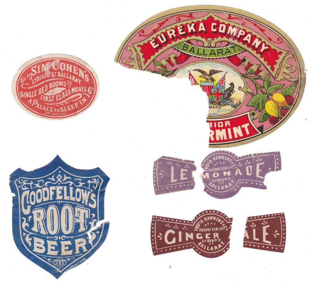 Niven Collection Ephemera Labels