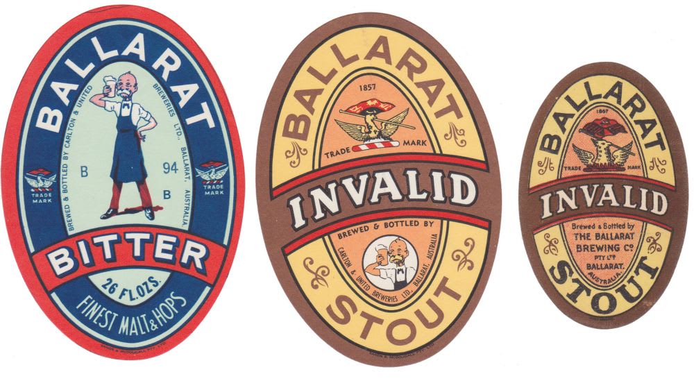 Ballarat Beer Labels