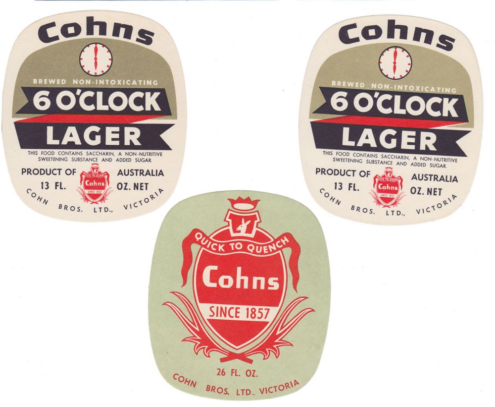 Cohns Bendigo Labels