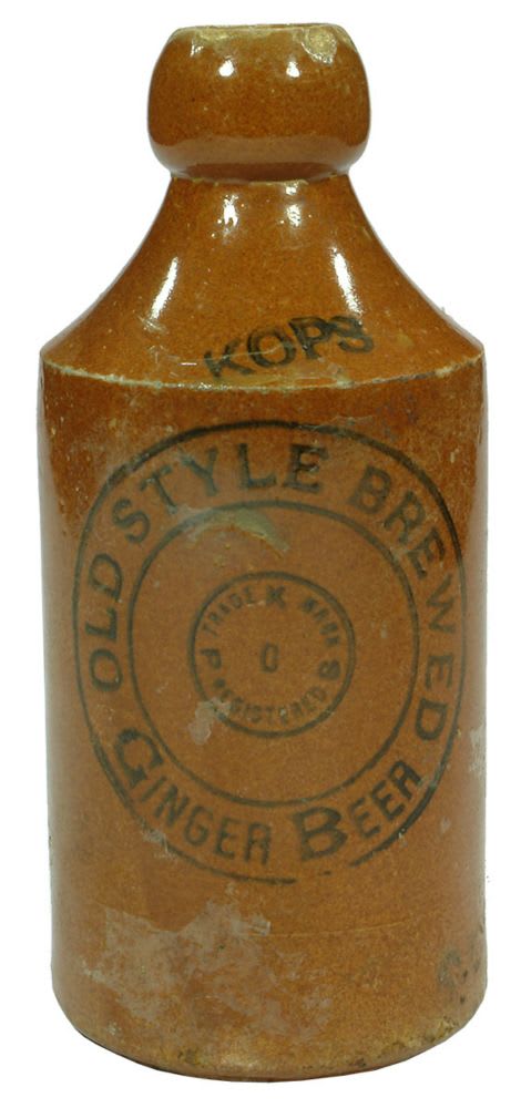 KOPS Old Style Brewed Ginger Beer Bottle