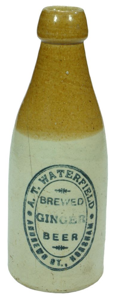 Waterfield Horsham Stoneware Ginger Beer Bottle