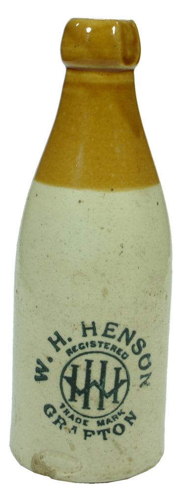 Henson Grafton Stoneware Ginger Beer Bottle