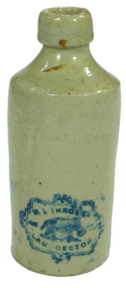 Thrower Launceston Elephant Stoneware Ginger Beer Bottle