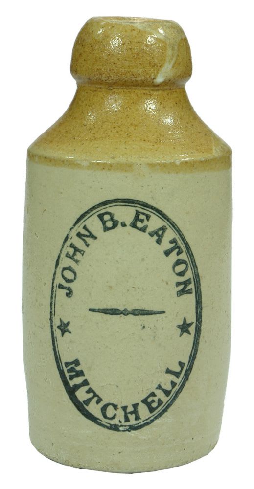 John Eaton Mitchell Stoneware Bottle