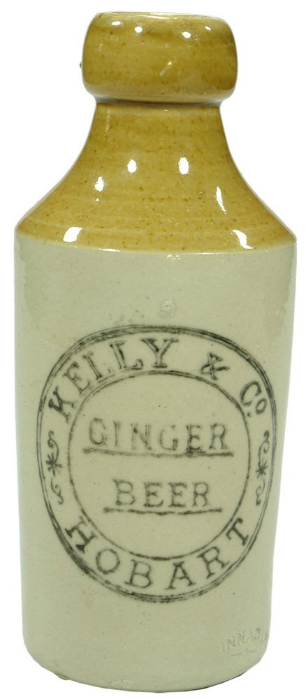 Kelly Ginger Beer Hobart Stoneware Bottle