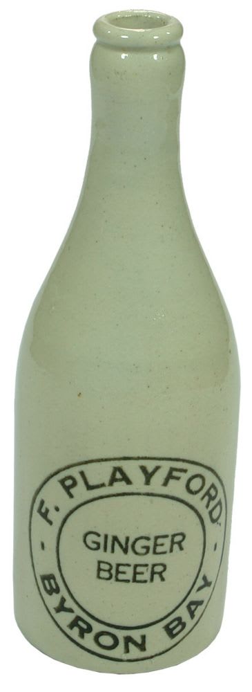 Playford Byron Bay Ginger Beer Stoneware Bottle