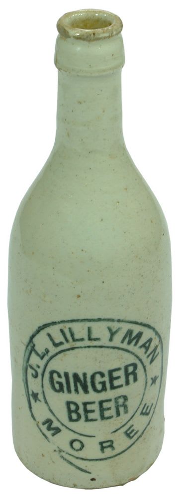 Lillyman Moree Ginger Beer Stoneware Bottle