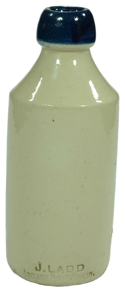 Ladd Adelaide Port Gawler Ginger Beer Bottle