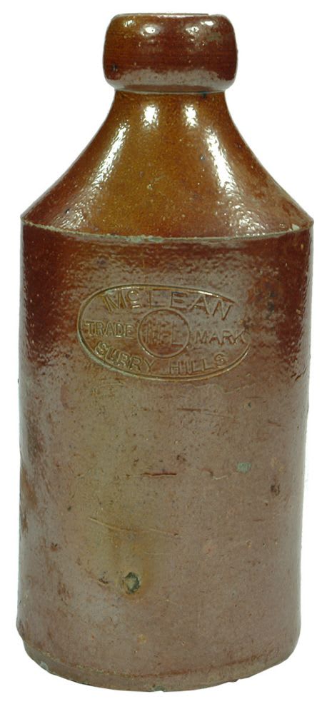 McLean Surry Hills Stone Ginger Beer Bottle