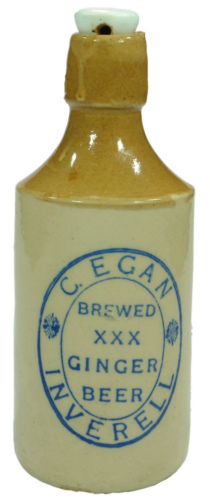 Egan Brewed Ginger Beer Inverell XXX bottle