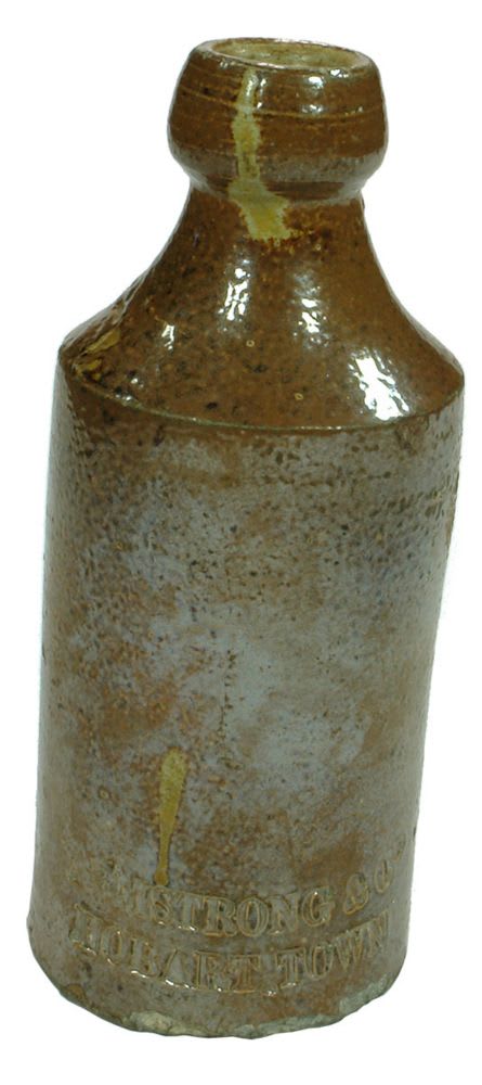 Armstrong Hobart Town Impressed Stoneware Ginger Beer