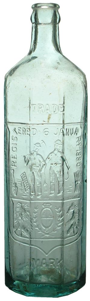 Rowlands Miner Farmer Cordial Bottle