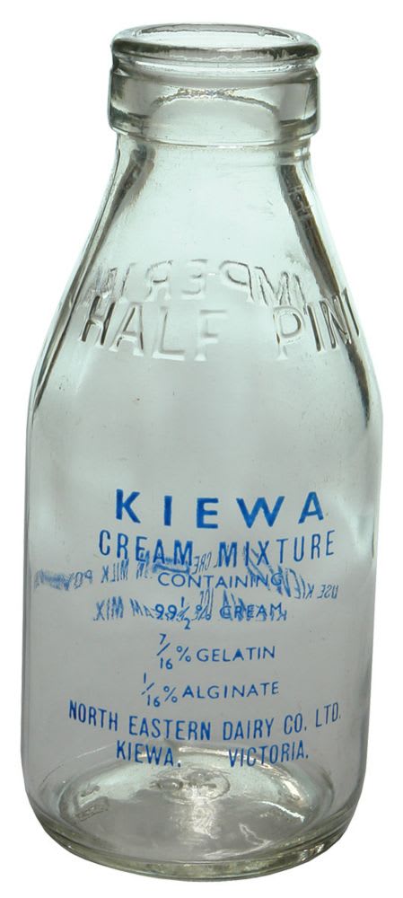 Kiewa North Eastern Dairy Cream Bottle