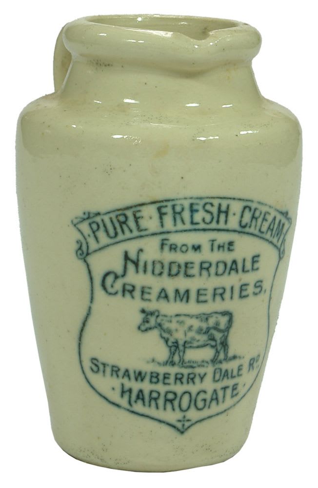 Nidderdale Creameries Strawberry Dale Harrogate Cow