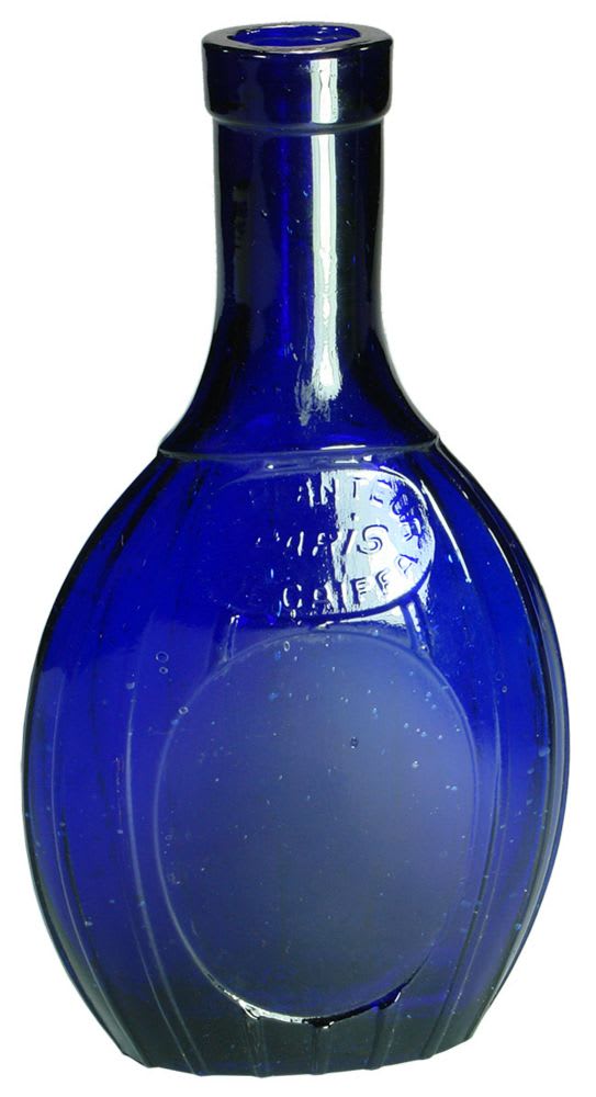 Au Planteur Paris De Caiffa Cobalt Bottle