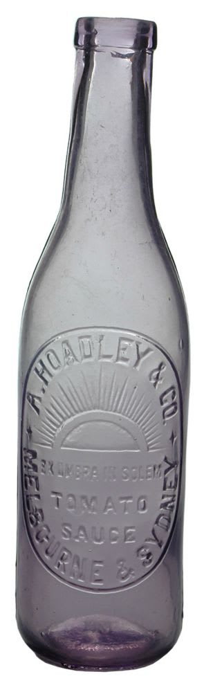 Hoadley Melbourne Sydney Amethyst Bottle