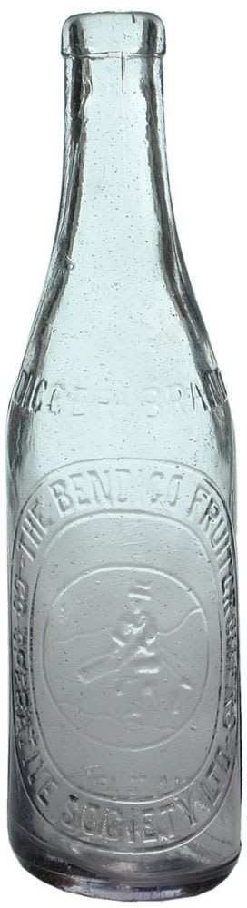 Bendigo Digger Brand Tomato Sauce Bottle