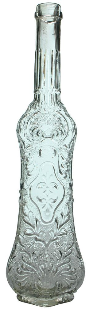 European Moulded Antique Vinegar Liqueur Bottle