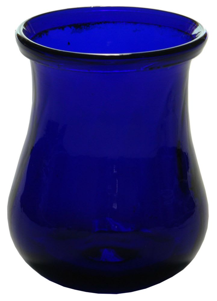 Cobalt Blue Moulded Christmas Fairy Light